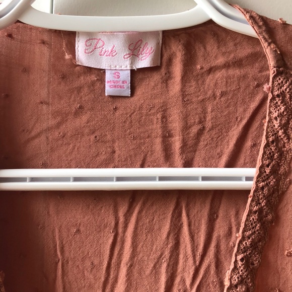 Pink lily mini dress - Picture 2 of 2